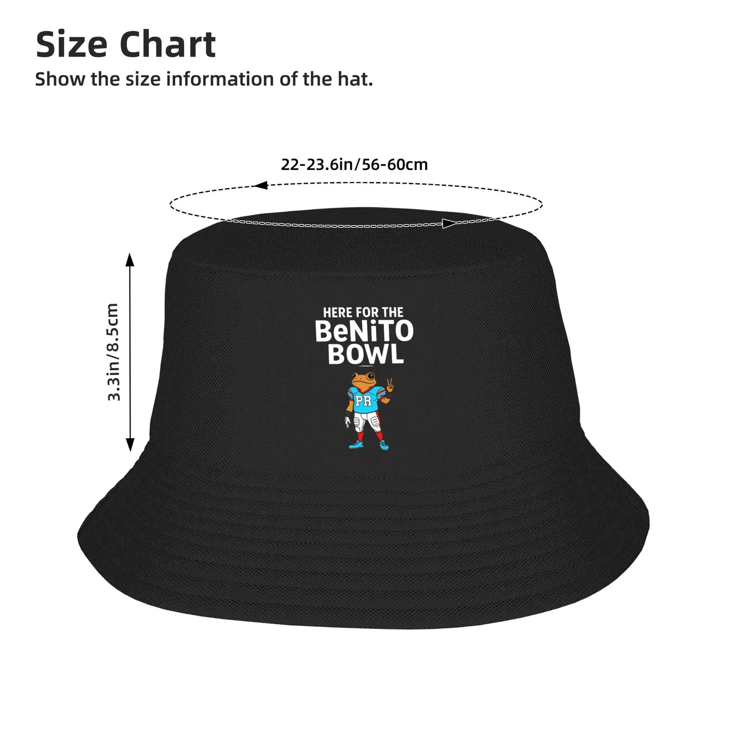 Benito Bowl Bad Rabbit DTMF Hawaii Design Bucket Hat