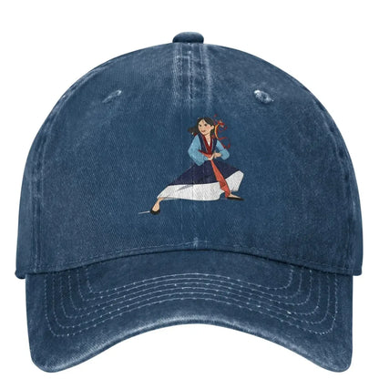 Cartoon Logo Y2K Retro Hip Hop Baseball Cap