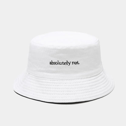 Fashionable Embroidered Fisherman Hat