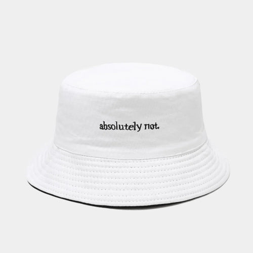 Fashionable Embroidered Fisherman Hat