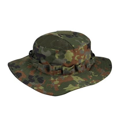 Camo Tactical Enthusiasts Square Pocket Bonnie Cap
