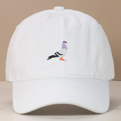 All-Season Pigeon Embroidered Baseball Cap