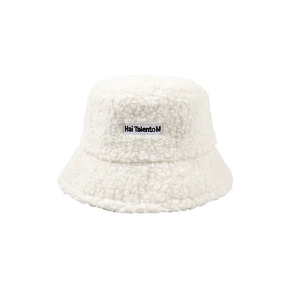 Korean Plush Winter Fisherman Bucket Hat
