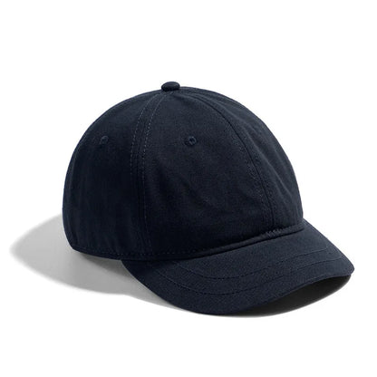 Adjustable Short Brim Cotton Baseball Cap