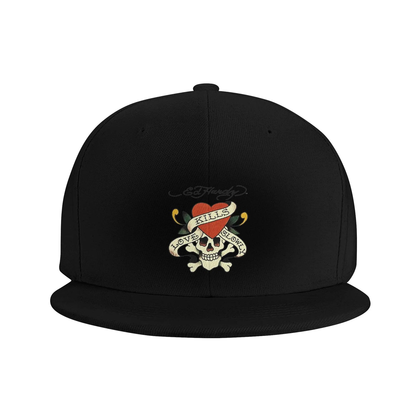 Ed Hardy Love Kills Slowly Graphic Snapback Cap