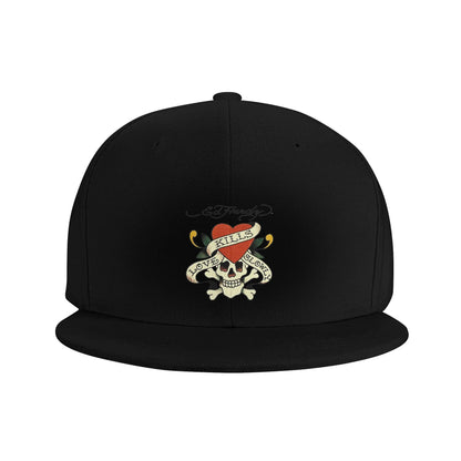 Ed Hardy Love Kills Slowly Graphic Snapback Cap