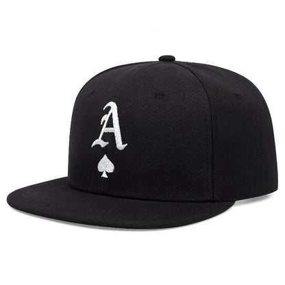 A Peach Heart Flat Brim Hip Hop Baseball Hat