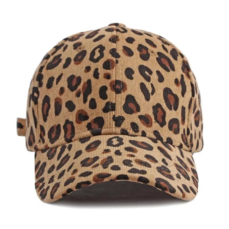 Unisex Leopard Print Baseball Cap