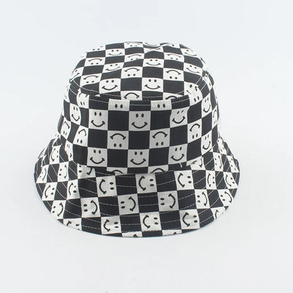 Kids Cotton Cartoon UV Sun Bucket Hat