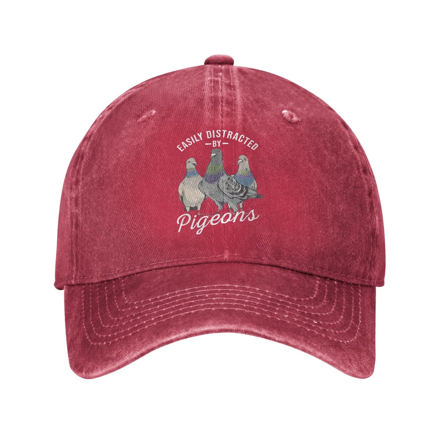 Easily Distracted Pigeon Lover Baseball Cap