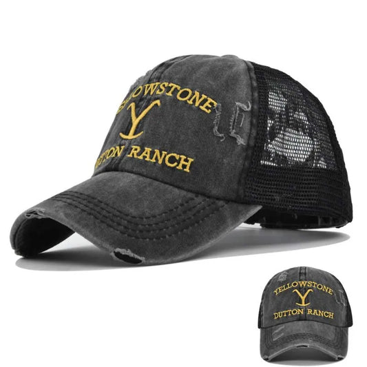 Unisex Yellowstone Dutton Ranch Ponytail Baseball Cap