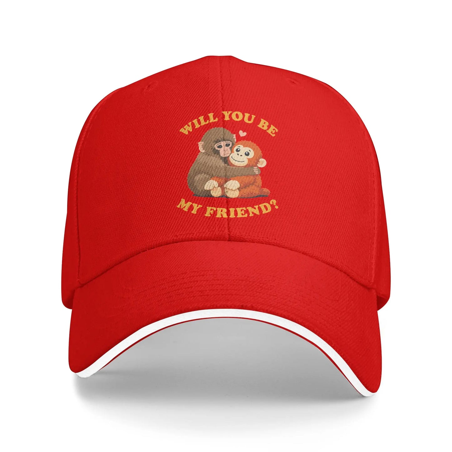 Baby Monkey Punch Friend Kpop Streetwear Baseball Cap