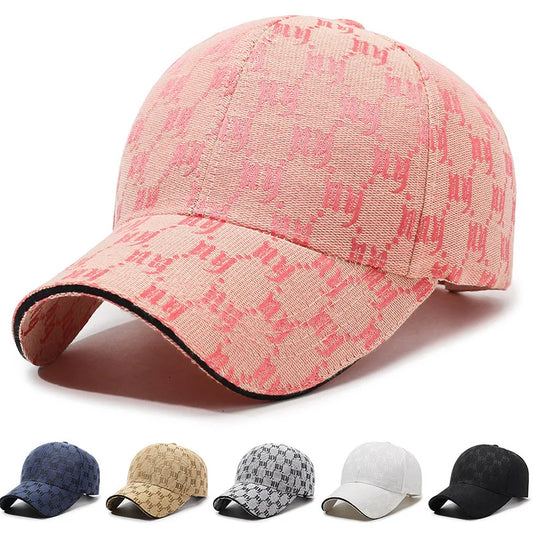 Elegant White Baseball Cap