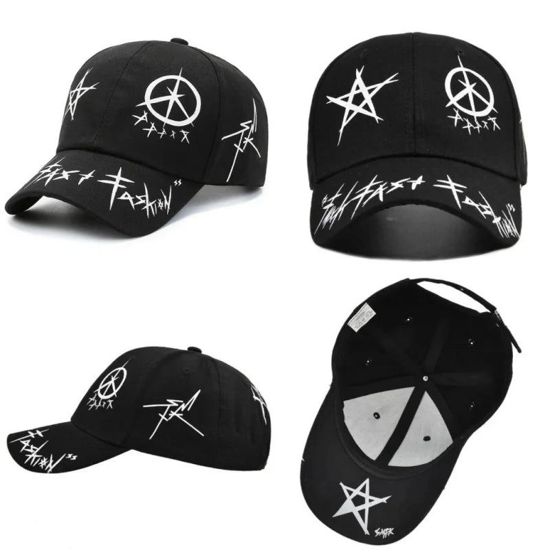 Graffiti Print Street Style Baseball Cap