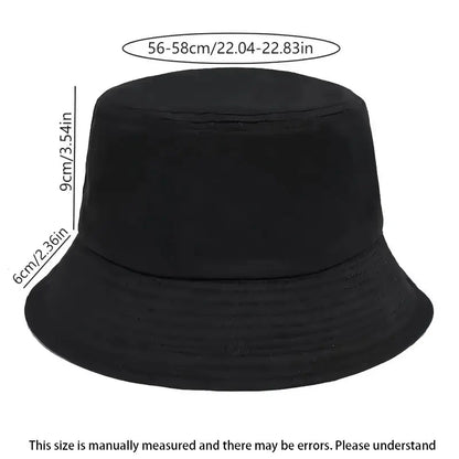 Custom Anime Print Cotton Streetwear Bucket Hat