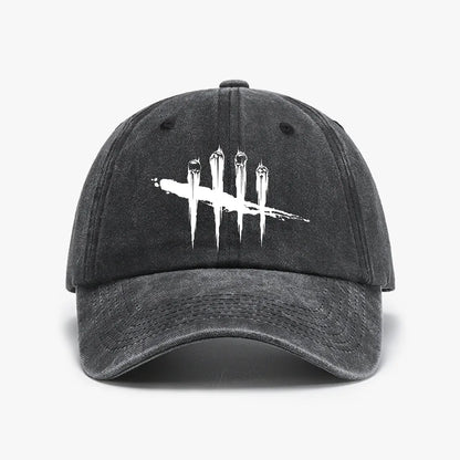 Dead By Daylight Washed Denim Adjustable Baseball Cap