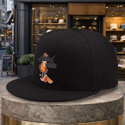 Aperol Spritz Cocktail Print Snapback Cap