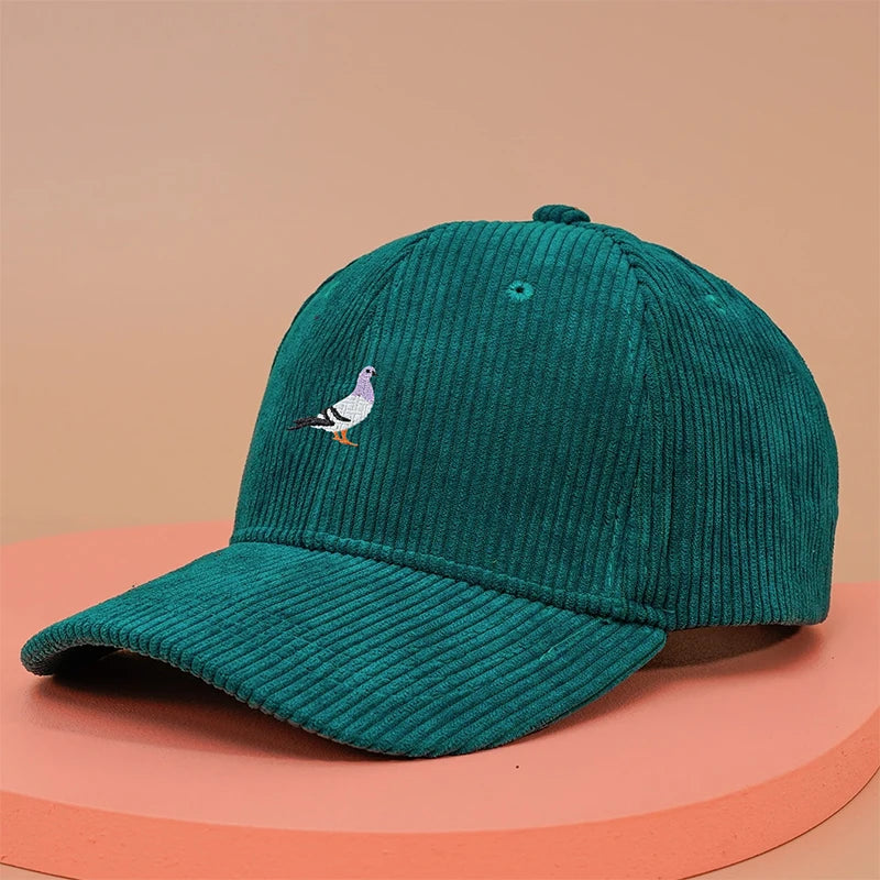 All-Season Pigeon Embroidered Baseball Cap