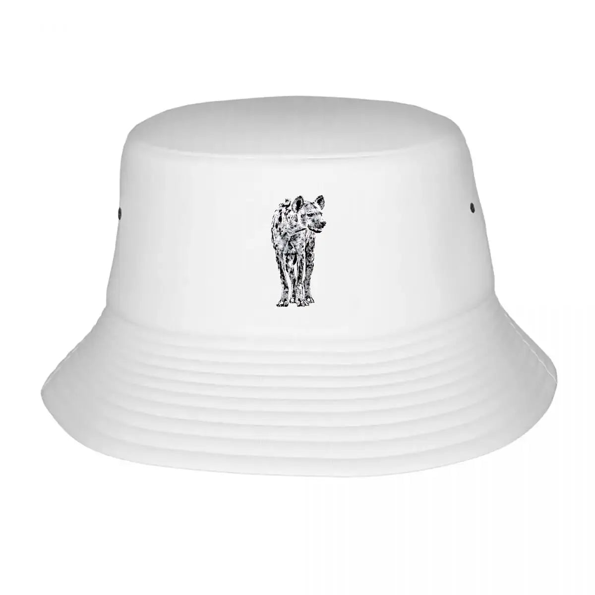 Surreal Multi Legged Hyena Graphic Print Winter Bucket Hat