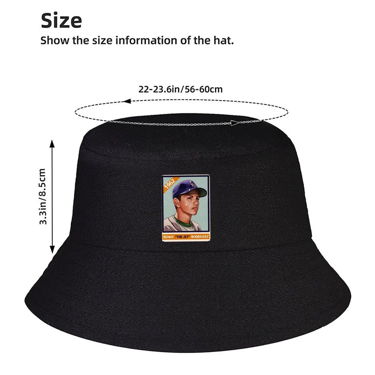 Benny The Jet Rodriguez Retro Graphic Bucket Hat