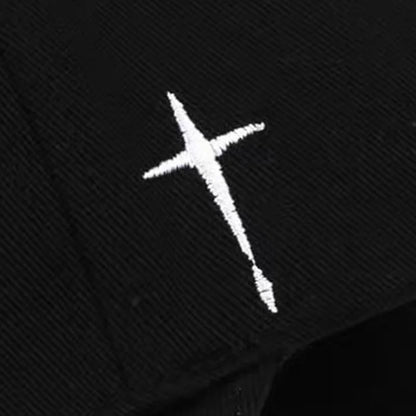 Simple Black Solid Color Baseball Cap