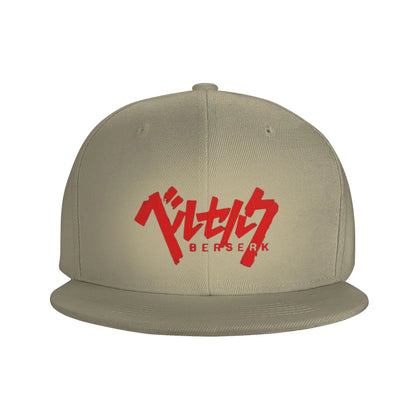 Berserk Anime Logo Casual Snapback Cap