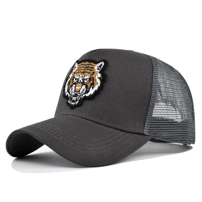 Tiger Pattern Cartoon Snapback Baseball Cap