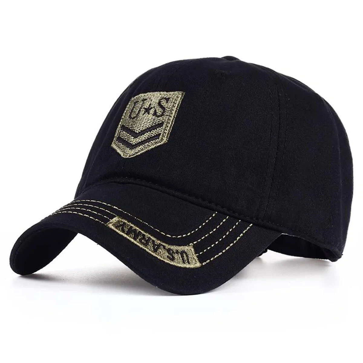 Unisex US Letter Embroidery Baseball Caps