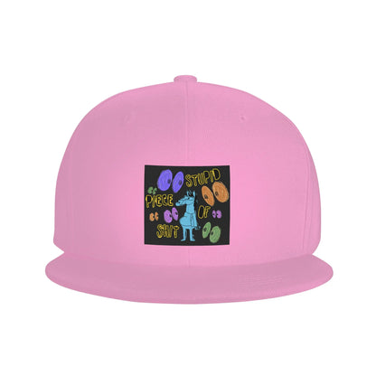 Cartoon Bojack Horseman Quote Graphic Streetwear Snapback Cap
