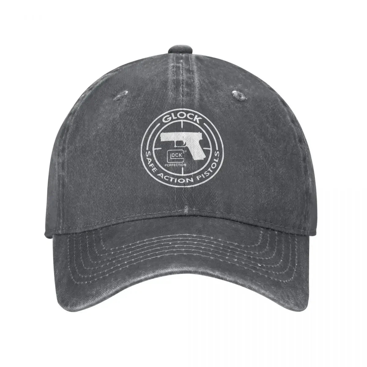 Tactical Gun Denim Baseball Cap