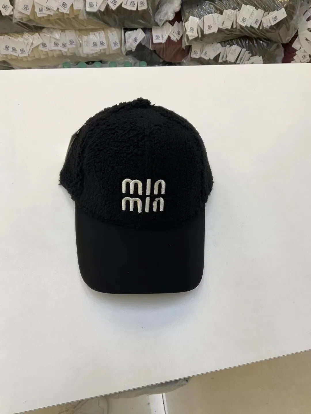 Luxury Lamb Wool Y2K Baseball Cap