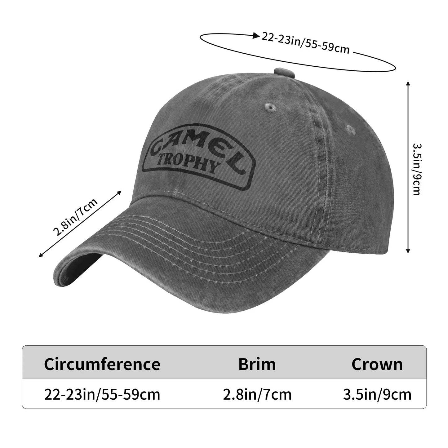 Vintage Camel Trophy Distressed Baseball Cap