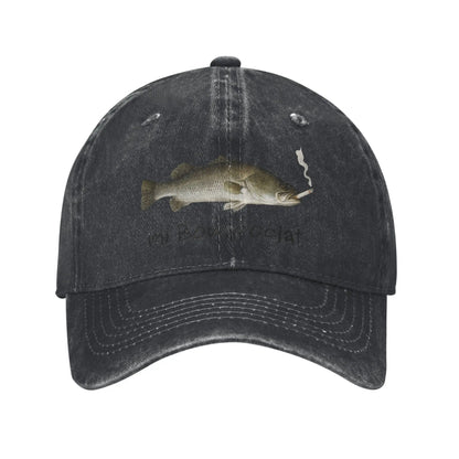 Funny Bomboclat Fish Meme Retro Baseball Cap