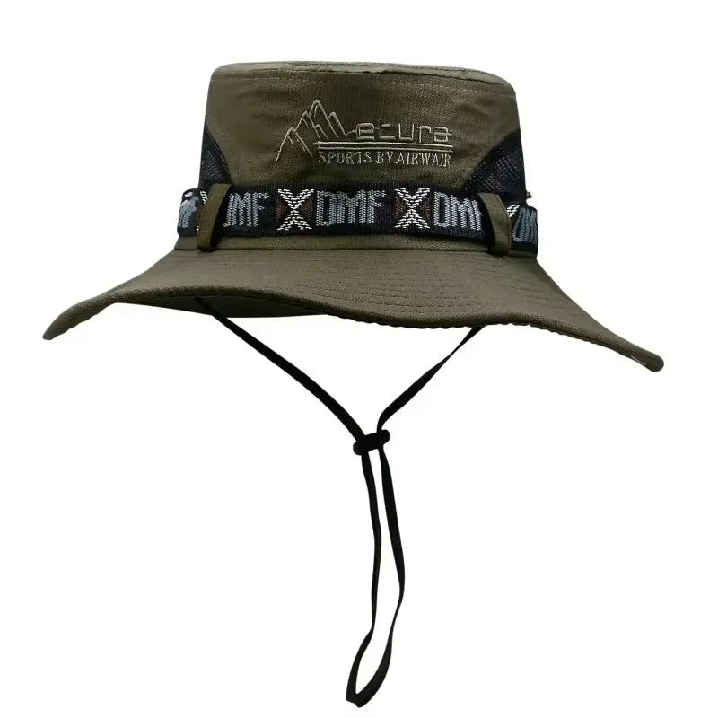 Wide Brim UV Protection Bucket Hat