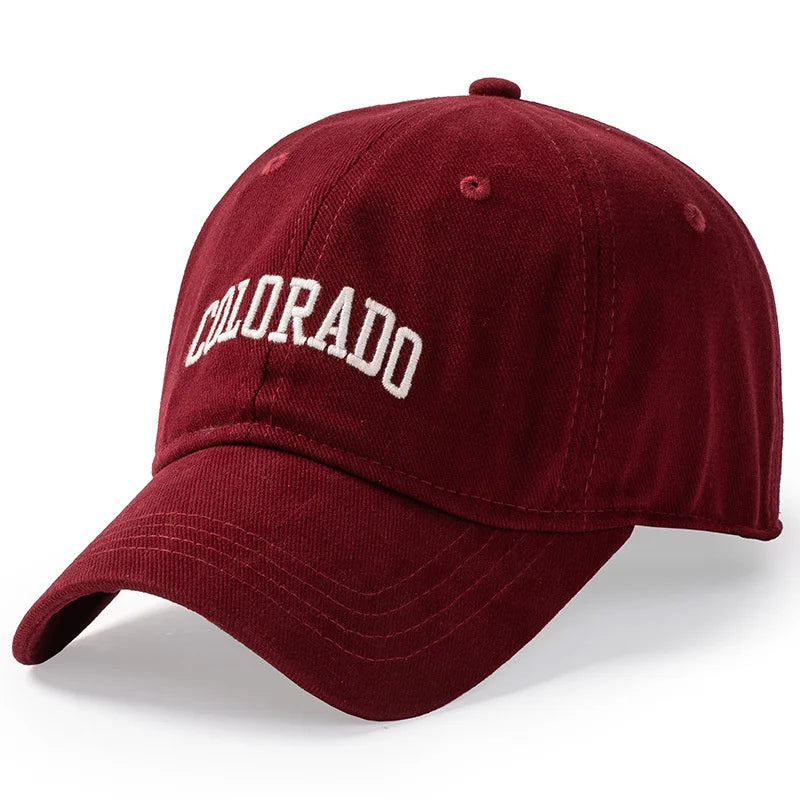 Plus Size Soft Cotton Snapback Cap For Summer Sun Protection