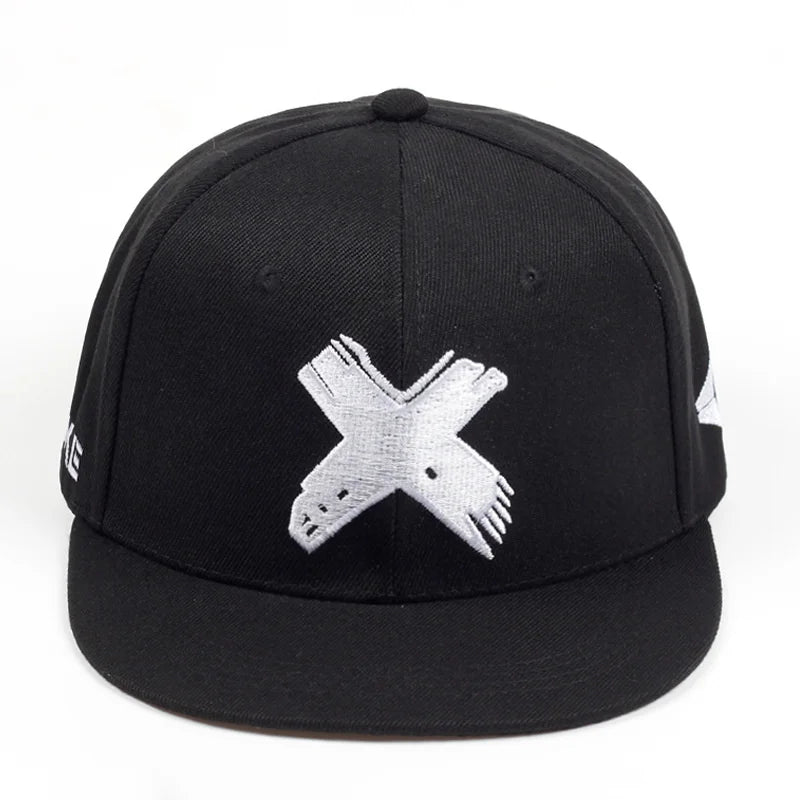 Unisex Simple Letter X Embroidery Hip-hop Hats