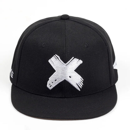 Unisex Simple Letter X Embroidery Hip-hop Hats