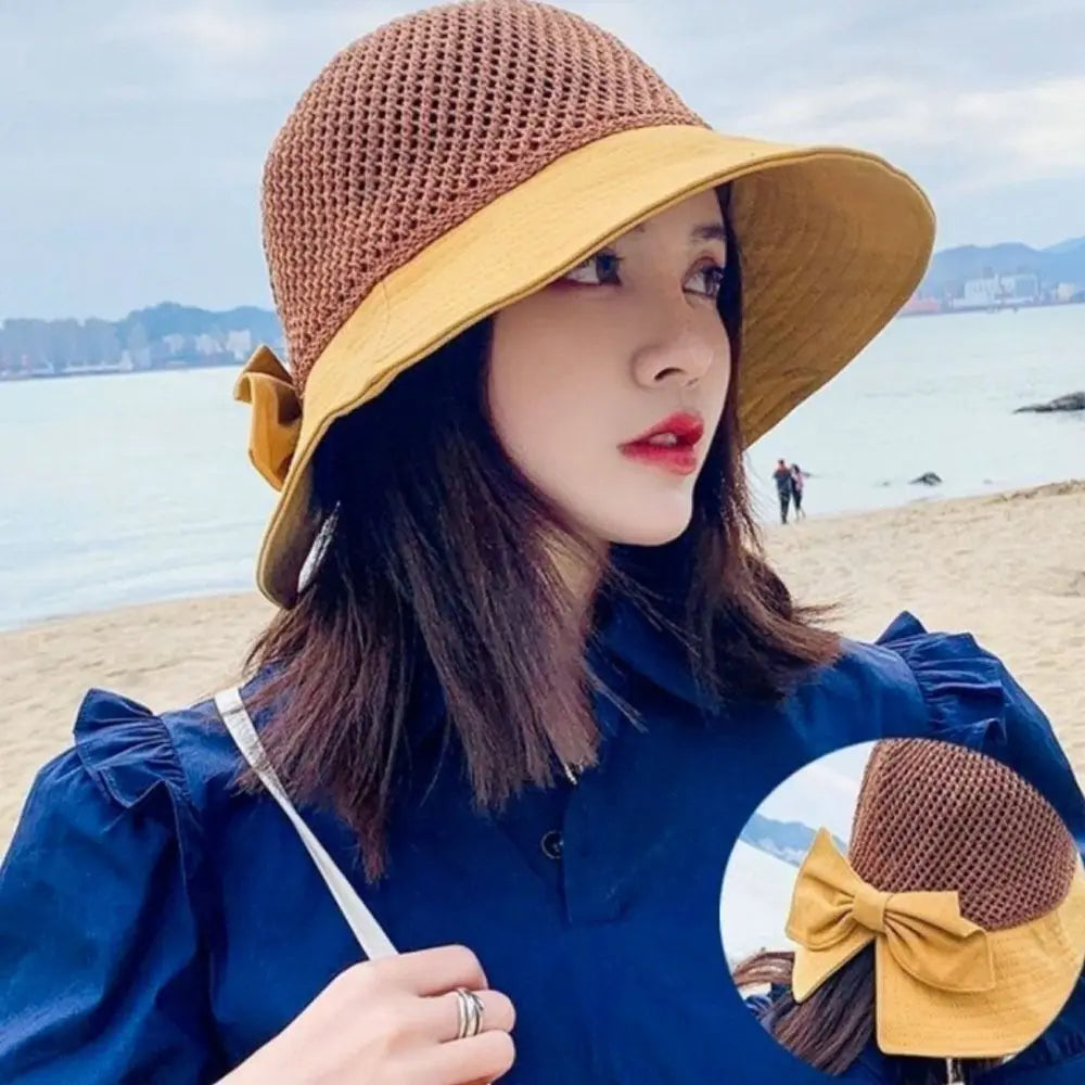 Soft Wide Brim UV Protection Summer Bucket Hat