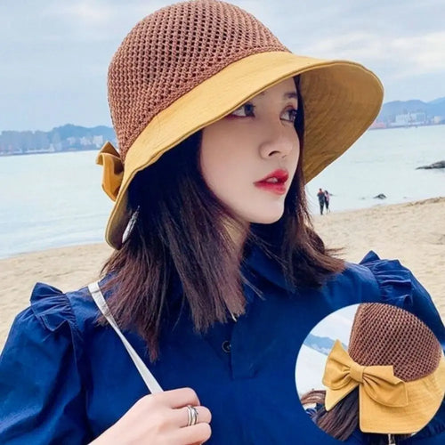 Soft Wide Brim UV Protection Summer Bucket Hat