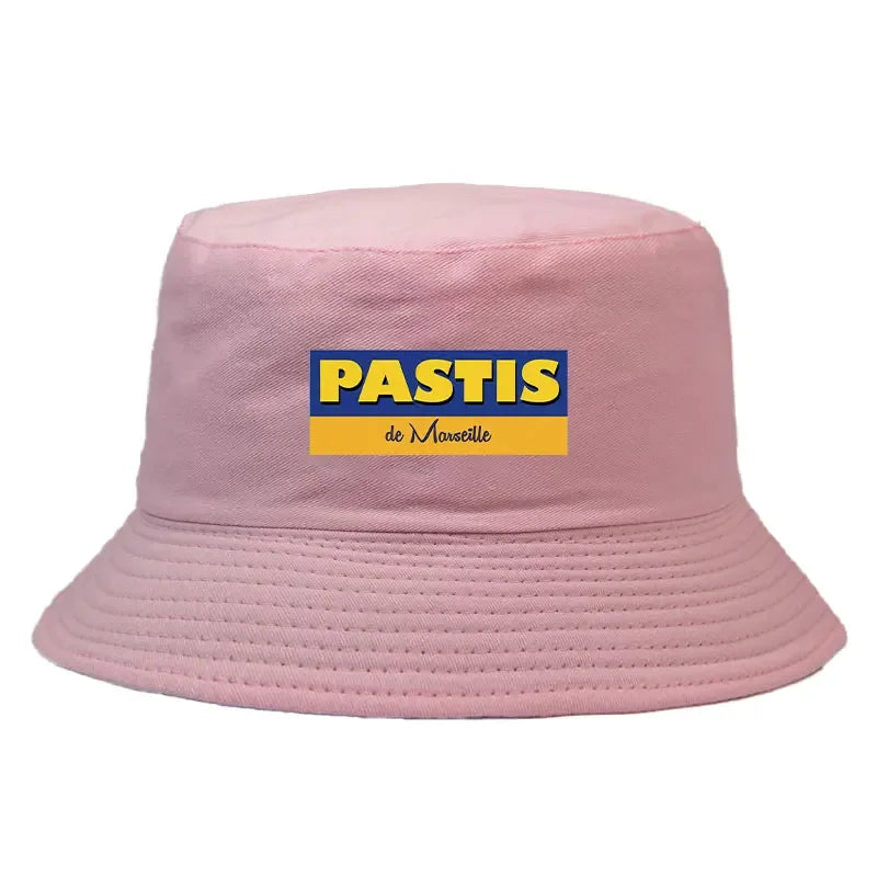 France Pastis Reversible Cotton Bucket Hat