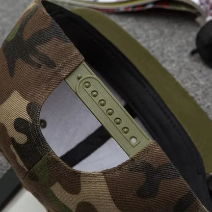 Fashion Camouflage Flat Brim Snapback Baseball Hat