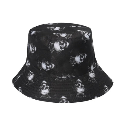 Ghost Head Hole Fisherman Hat