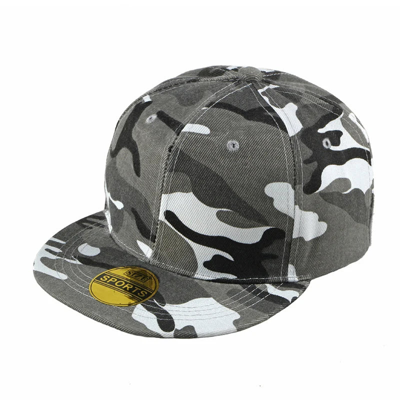Camouflage Hip Hop Snapback Cap