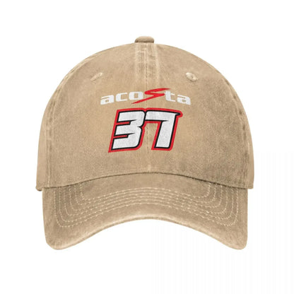 Pedro Acosta 37 Racing Distressed Baseball Cap