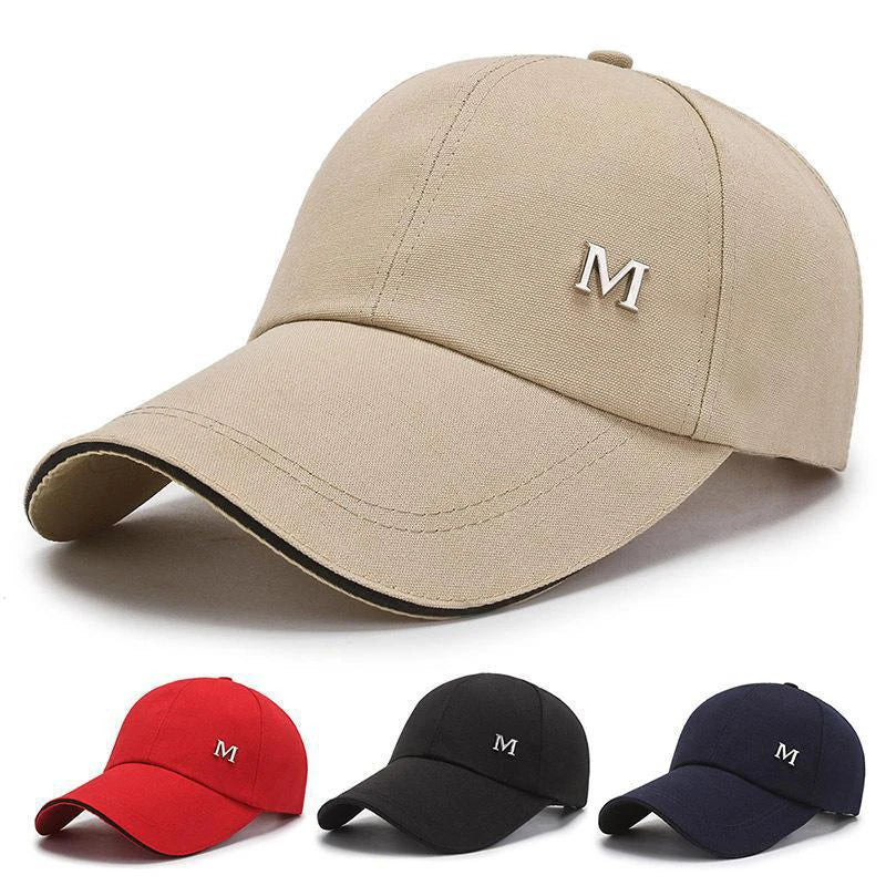 Long Brim Summer Cotton Baseball Cap