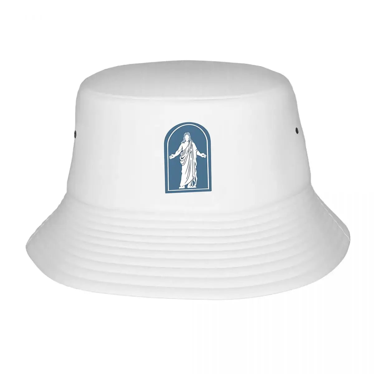 Welcoming Archway Serene Silhouette Design Bucket Hat