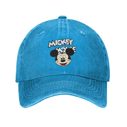 Mickey Mouse Washed Casual Outdoor Baseball Cap