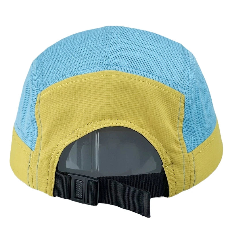 Lightweight Quick Dry Five Panel Snapback Cap