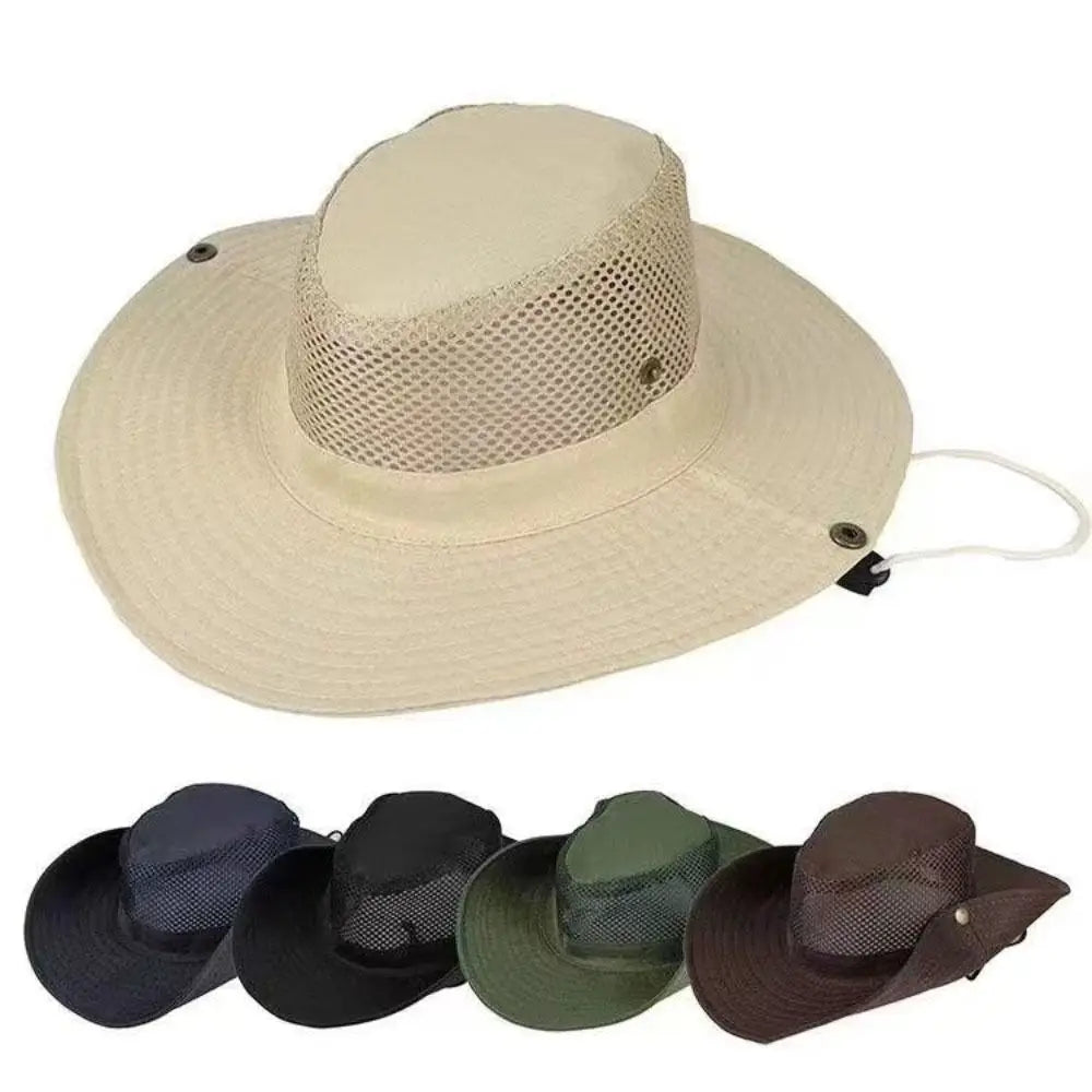 Breathable Foldable Mesh Bucket Hat