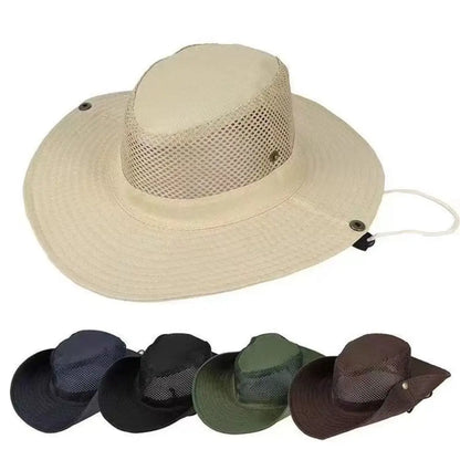 Breathable Foldable Mesh Bucket Hat
